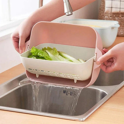 Double Layer Fruit & Vegetable Rinsing Bowl